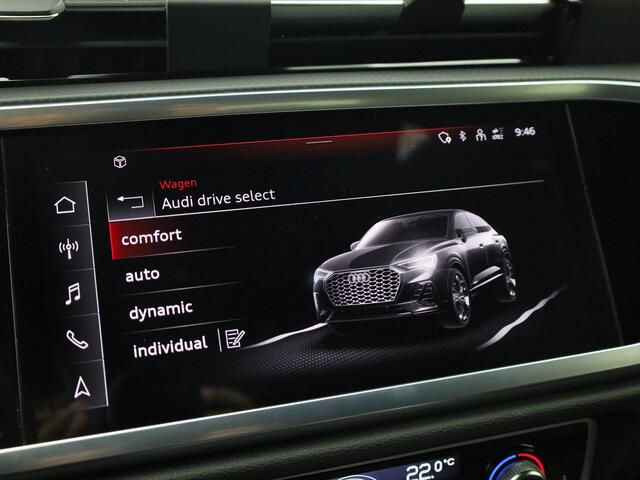 Audi Q3 Sportback 45 TFSIe 180kW/245PK Business · Camera · Stoelverwarming · Drive select · Navigatie ·