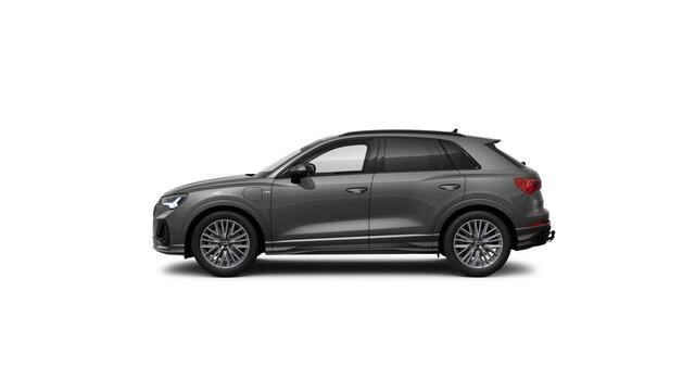 Audi Q3 45 TFSI e S edition | 245 PK | SoH 100% | Trekhaak wegklapbaar | Adaptive cruise control | S line | Navigatiesysteem | 19" LM velgen |