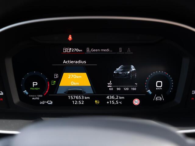 Audi Q3 1.4 45TFSIe Plug-Hybrid Proline Sport | Virtual Cockpit | Elek klep | Volleder / Alcantara | MMI Navi+ | Trekhaak | Park pack | Verw Stoelen | Etc..