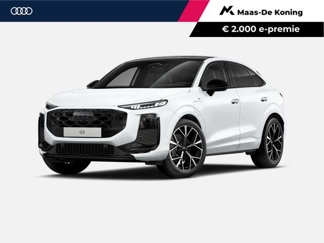 Audi Q3 Sportback 1.5 TFSI e-hybrid S edition 272 PK · Techniekpakket plus · Panorama-glasdak · Privacy glas