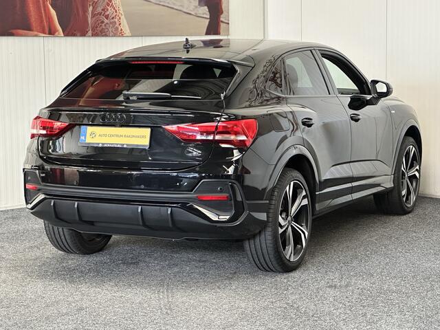 Audi Q3 SPORTBACK 45 TFSI E S EDITION NAVIGATIE CRUISE CONTROL PANORAM SCHUIF/KANTELDAK APPLE CARPLAY/ANDROID RIJSTROOKSENSOREN DODEHOEKSENSOREN ACHTERUITRIJCAMERA ZEER MOOI !! 3010