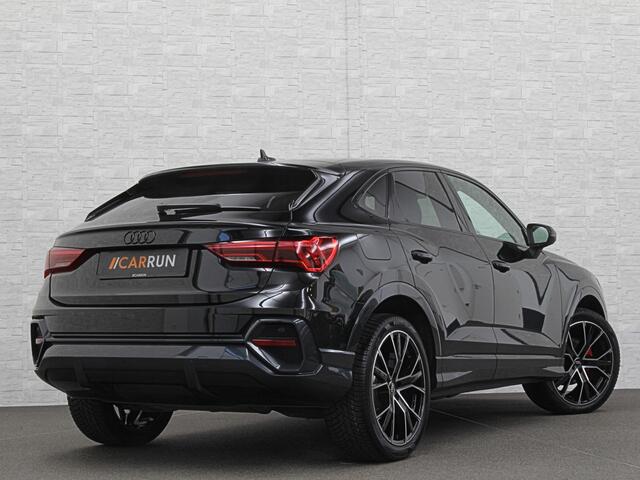 Audi Q3 Sportback 35 TFSI S-Line | Sfeerverlichting | Keyless-Entry | Full-LED | Black-Optic | Audi-Sound | Carplay | Virtual-Cockpit | Climate-Control | Draadloos Laden | Dodehoek | Lane Assist | Autom. Achterklep |
