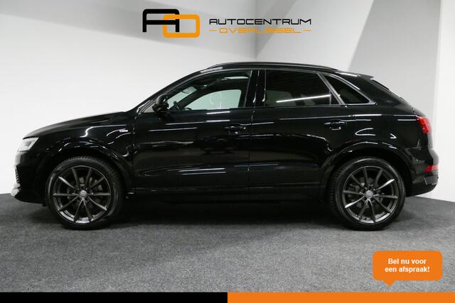 Audi Q3 2.0 TFSI quattro S Line / Panoramadak / Elektr. verstelbare voorstoelen / Achteruitrijcamera / Stoelverwarming / Elektr. wegklapbare trekhaak / Full LED / Audi Sound System / Navigatie / Cruise Control / 19'' LMV / Lichtpakket / Dodehoek detectie / Audi E