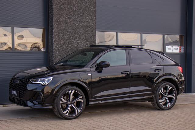 Audi Q3 Sportback 45 TFSI e S Edition | S-Line | Full Option | BTW | 1 Eigenaar | Dealer Onderhouden | Pano | Matrix LED | Sonos | 360 View | Sfeer | Virtual | 20 Inch | Climate | Stoelverwarming | Vol Leder | Keyless | ACC | Dode Hoek Detectie | Garantie