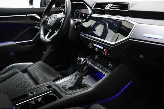 Audi Q3 45 TFSI e S-Line edition | PANORAMADAK | SFEERVERLICHTING | 360 CAMERA | TREKHAAK | 19"