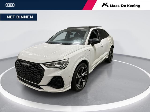 Audi Q3 Sportback 45 TFSI e S Edition · Panoramadak · 360 Camera · Sonos Audio · Apple/Android Car Play · Dodehoek Detectie · 20'' Inch ·