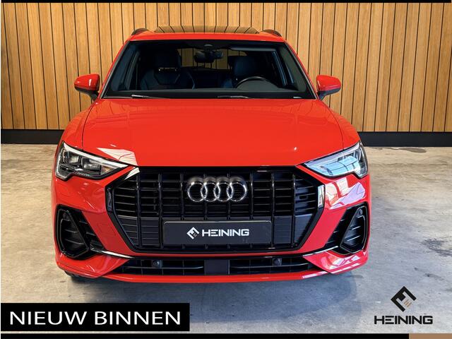 Audi Q3 45 TFSI e S edition. Pano. 2X S-Line. Apple-carplay. Blackline. 19 inch.