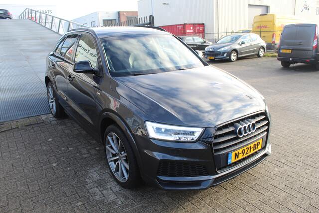 Audi Q3 1.4 TFSI CoD Automaat S-Line Lederen bekleding/Stoelverwarming/Navigatie/Cruise control/Parkeersensoren rondom/Elektrische achterklep/Led koplampen