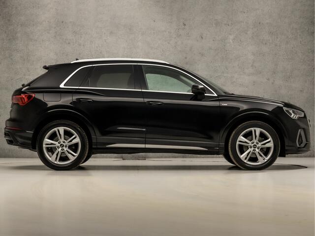 Audi Q3 35 TFSI S-Line Sport 150Pk Automaat (PANORAMADAK, APPLE CARPLAY, GROOT NAVI, LEDER/ALCANTARA, CAMERA, SPORTSTOELEN, ELEK ACHTERKLEP, GETINT GLAS, NIEUWSTAAT)