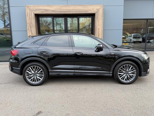 Audi Q3 Sportback 35 TFSI 150pk S-tronic S-line | Standkachel | Black Style | Alcantara | Sonos | Dode hoek | Rijklaar incl. garantie