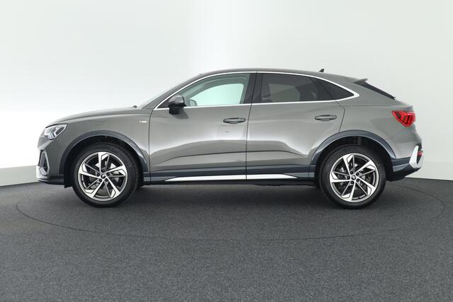 Audi Q3 Sportback 35 TFSI 150pk S-Tronic Pro Line S Trekhaak Stoelverwarming ACC Carplay Virtual Cockpit S-Line