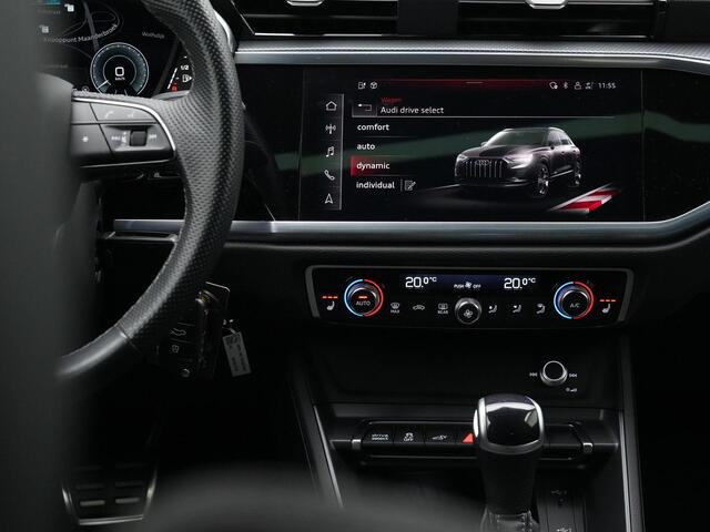 Audi Q3 45 TFSI e 245 pk S-Line | Panoramadak | Trekhaak | Achteruitrijcamera | Stoelverwarming | Adaptive Cruise