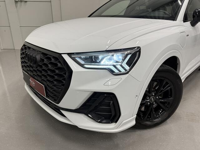 Audi Q3 Sportback 45 TFSI e S-Line PANO/SONOS/360CAMERA/ACC/SFEER/18"BLACK/KEYLESS/BLACK-OPTIC PLUS/MATRIX/VIRTUAL/DONKERE-HEMEL/SPORTPAKKET/VOLLEDIG AUDI DEALER HISTORIE