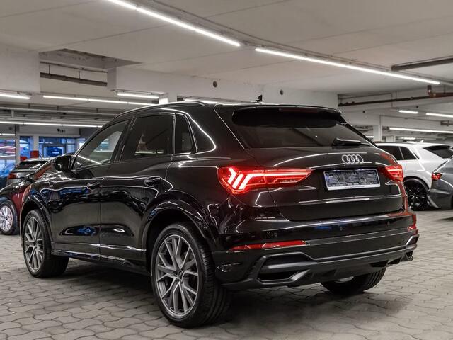Audi Q3 45 TFSI e S-LINE ** LED, VIRTUAL, LEDER, TREKH, ADAPT. CRUISE, SONOS SOUND, 20-inch LMV ** 1e EIG - UNFALLFREI ** ** INFORMEER OOK NAAR ONZE AANTREKKELIJKE FINANCIAL-LEASE TARIEVEN **