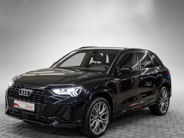 Audi Q3 45 TFSI e S-LINE ** LED, VIRTUAL, LEDER, TREKH, ADAPT. CRUISE, SONOS SOUND, 20-inch LMV ** 1e EIG - UNFALLFREI ** ** INFORMEER OOK NAAR ONZE AANTREKKELIJKE FINANCIAL-LEASE TARIEVEN **