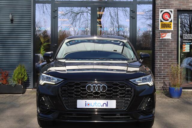 Audi Q3 Sportback 35 TFSI S-Line Optiek Black Pano/Leder/LED/ACC/Camera/Virtual Cockpit+/19"/Trekhaak wegkl.