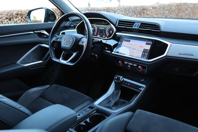 Audi Q3 Sportback 35 TFSI S-Line Optiek Black Pano/Leder/LED/ACC/Camera/Virtual Cockpit+/19"/Trekhaak wegkl.
