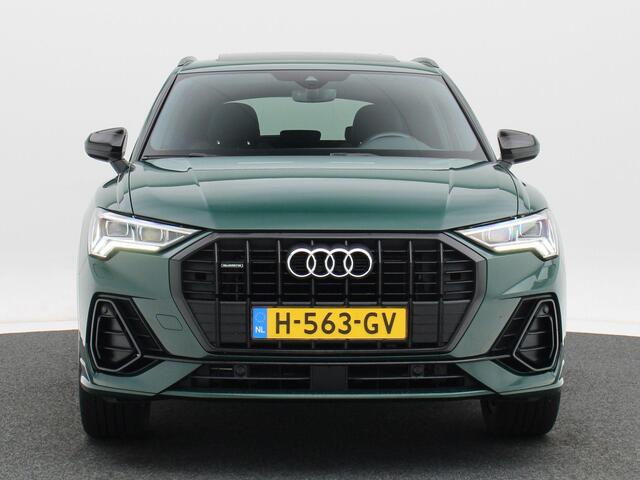 Audi Q3 40 TFSi 190 Pk Automaat quattro S-Line | Panoramadak | Adaptive Cruise | Climate Control | Stoelverwarming | Bluetooth | Navigatie | Camera | Trekhaak | 19 inch | LED | 116.661 Km!!