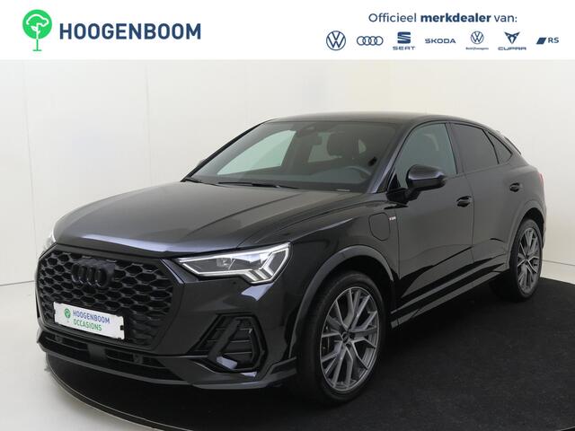 Audi Q3 Sportback 45 TFSI e S Edition | SoH 91% | Trekhaak | Optiek zwart Plus | Navigatie Plus | Lederen bekleding | Dodehoek detectie | Stoelverwarming | CarPlay |