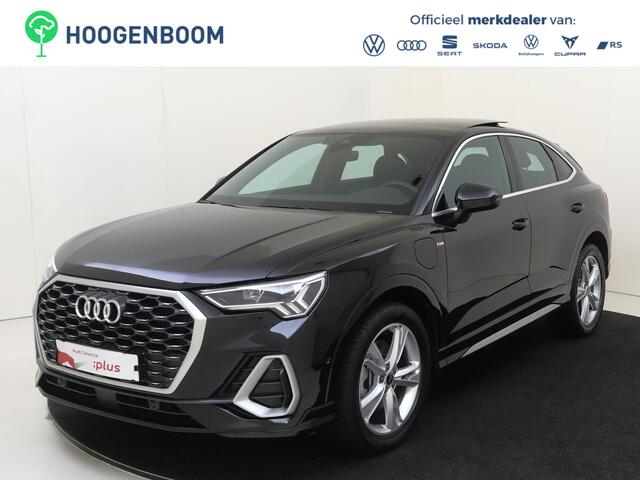 Audi Q3 Sportback 45 TFSI e S Edition | SoH 100% | Panoramadak | Achteruitrijcamera | Dodehoek detectie | Keyless | Cruise control | Lederen bekleding | Audi virtual cockpit | Stoelverwarming |