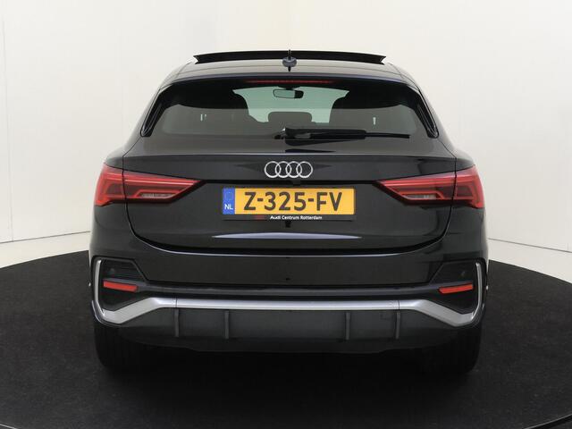Audi Q3 Sportback 45 TFSI e S Edition | SoH 100% | Panoramadak | Achteruitrijcamera | Dodehoek detectie | Keyless | Cruise control | Lederen bekleding | Audi virtual cockpit | Stoelverwarming |