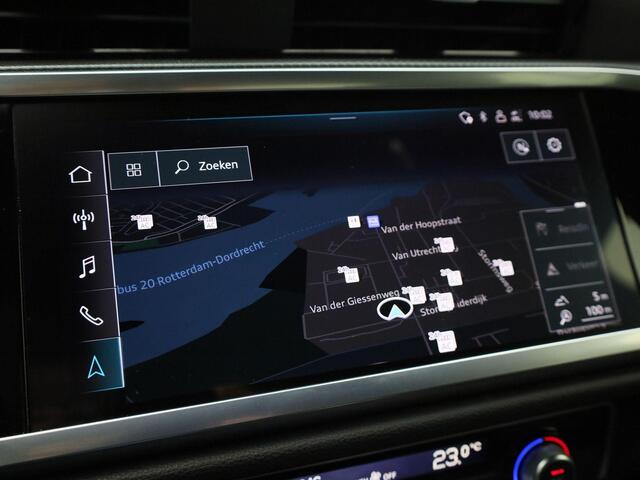 Audi Q3 45 TFSIe 180kW/245PK S Line · Panoramadak · Trekhaak · SONOS · Navigatie · Elektrische stoelverstelling · Drive select