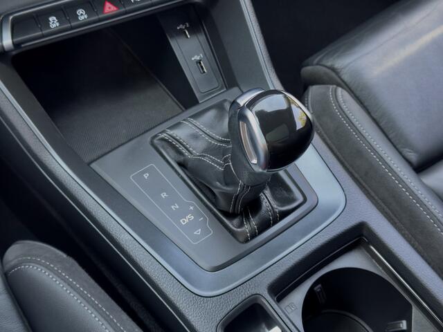 Audi Q3 35 TFSI AUT7 3X S-LINE. PANODAK LEDER NAVI CAMERA DIGI-DASH APPLE-CARPLAY LED LMV-20INCHE PDC