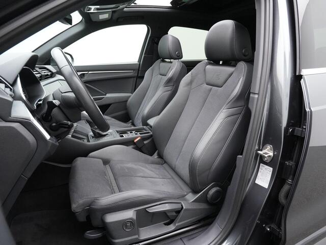 Audi Q3 45 TFSI e 245 pk S-Line | Panoramadak | Demperregeling | Sonos | Leder/alcantara | Achteruitrijcamera