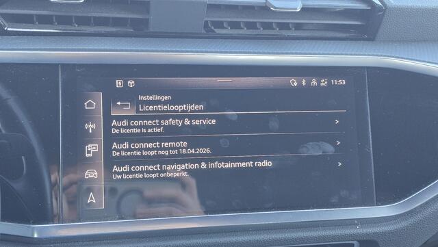 Audi Q3 35 TFSI S edition Automaat | Camera | Carplay | Navigatie | PDC | Leder | Stoelverwarming | Keyless | Cruise