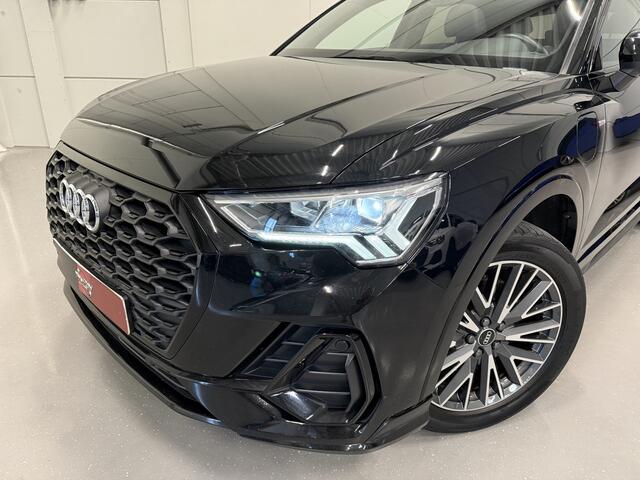 Audi Q3 Sportback 45 TFSI e S-Line PANO/TREKHAAK/SONOS/SFEER/CARPLAY/19"/ACC/MATRIX/VOL-LEER SPORT/BLACK-OPTIC/VOLLEDIG AUDI DEALER HISTORIE
