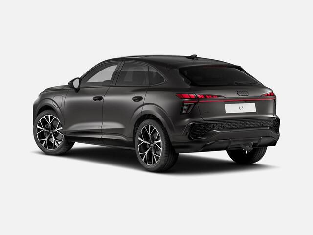Audi Q3 Sportback 1.5 200kW e-hybrid S edition · Mateffect Lak · Techniekpakket Plus · MMI experience pro · Panorama-glasdak