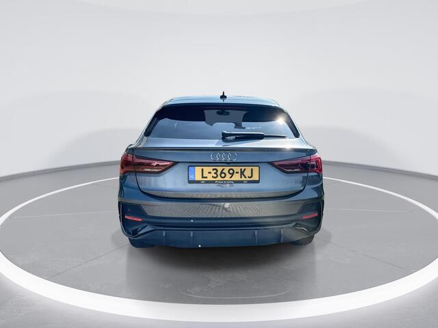 Audi Q3 Sportback 35 TFSI 150pk S Edition · Leder · Camera · Apple/Android Car Play · Navigatie · Parkeersensoren V+A ·
