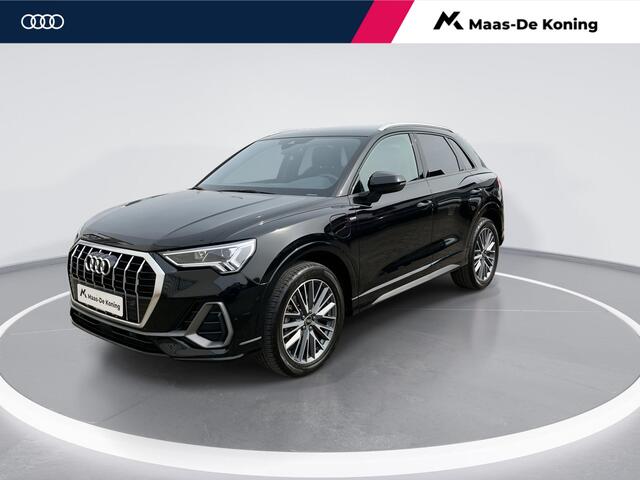 Audi Q3 45TFSIe 180kW/245PK S Line · Camera · Drive select · Apple/Android Car Play · Navigatie ·