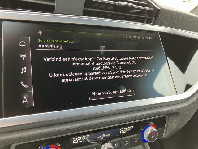 Audi Q3 45TFSIe 180kW/245PK S Line · Camera · Drive select · Apple/Android Car Play · Navigatie ·