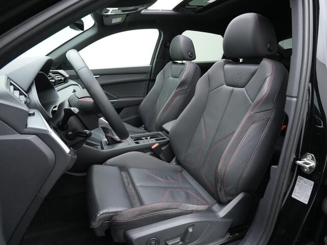 Audi Q3 Sportback 35 TFSI 150 pk S-tronic S-Line | Panoramadak | Leder | Elektrische stoelen | Achteruitrijcamera | Stoelverwarming