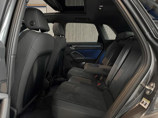 Audi Q3 35 TFSI S Edition - PANORAMADAK - AUTOMAAT - SFEERVERLICHTING - CARPLAY - ELEKTRISCHE STOELEN