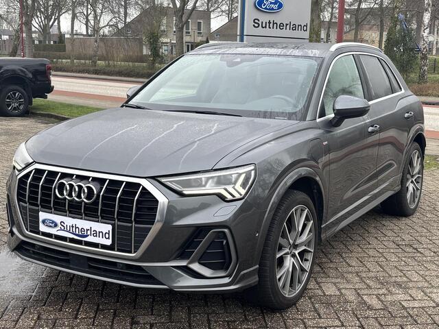 Audi Q3 45 TFSI e S edition | S-Line | Sportstoelen | Leder | Stoelverwarming | Achteruitrijcamera 360