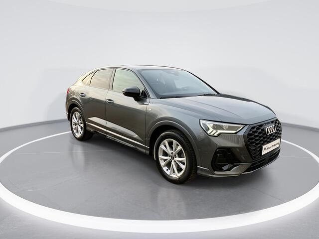 Audi Q3 Sportback 35 TFSI/150PK S Edition · Leder · Camera · Apple/Android Car Play · Navigatie