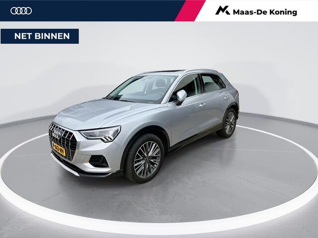 Audi Q3 35 TFSI 150pk S-tronic Advanced edition · Panoramadak · Apple/Android Car Play · Trekhaak · Navigatie · P-Sensoren · Alarm · 19'' Inch ·