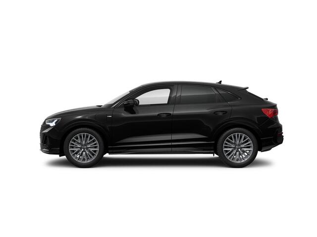 Audi Q3 Sportback 45 TFSI e S Edition 245pk | Navigatie | Lederen bekleding | Elektrisch verstelbare voorstoelen | 360° Camera | Adaptief demping systeem | S line interieur