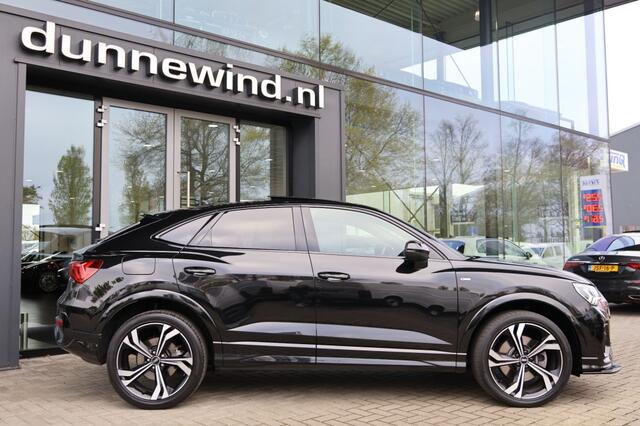 Audi Q3 45 TFSI e SPORTBACK*S-LINE*PANO*SFEER*LEER*KEYLESS*MATRIX*CARPLAY*ACC*