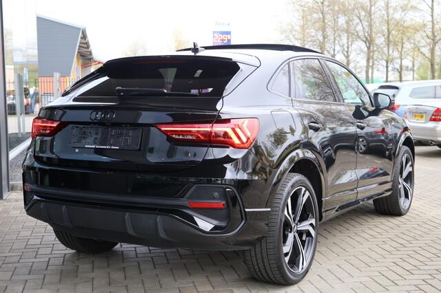 Audi Q3 45 TFSI e SPORTBACK*S-LINE*PANO*SFEER*LEER*KEYLESS*MATRIX*CARPLAY*ACC*