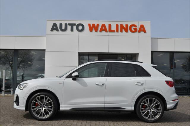 Audi Q3 40 TFSI quattro 3X S-Line Standkachel | Carplay | Adap. Cruise | Trekhaak 2100KG | Keyless entry | Matrix lampen |