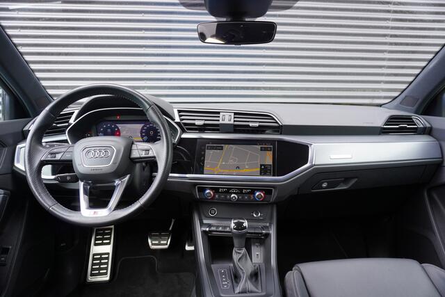 Audi Q3 Sportback 35 TFSI 150pk Automaat S Edition Digitaal Dashboard LED ACC Cruise control Apple Carplay Navigatie Parkeersensoren