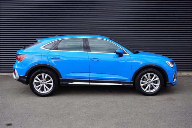 Audi Q3 Sportback 35 TFSI 150pk Automaat S Edition Digitaal Dashboard LED ACC Cruise control Apple Carplay Navigatie Parkeersensoren