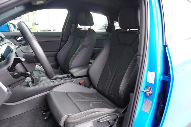 Audi Q3 Sportback 35 TFSI 150pk Automaat S Edition Digitaal Dashboard LED ACC Cruise control Apple Carplay Navigatie Parkeersensoren