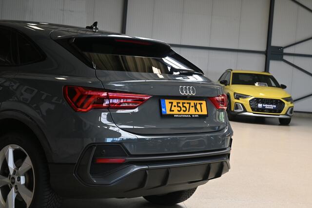 Audi Q3 Sportback 45 TFSIe 245pk Advanced Ed. | ACC | Camera | Elek. klep | 100% (Dealer) onderhouden label