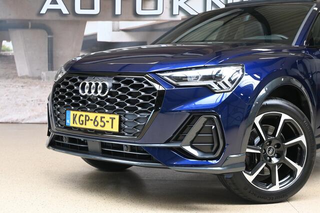 Audi Q3 Sportback 45 TFSIe 245pk S Edition | 360° | Memory | Pano | Sonos | 100% (Dealer) onderhouden label