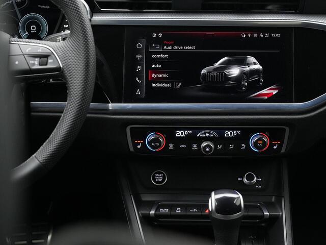 Audi Q3 45 TFSI e 245 pk S-Line | 360 Camera | Matrix LED | Stoelverwarming | Adaptive Cruise | Navigatie | Keyless Entry | Carplay
