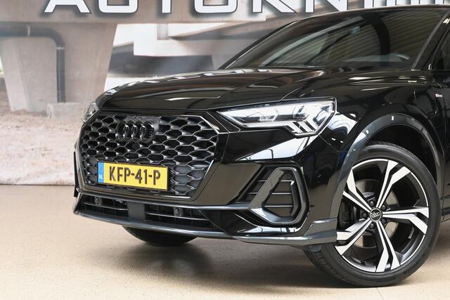 Audi Q3 Sportback 45 TFSIe 245pk S Edition | ACC | Camera | Keyless | Trekhaak | 100% (Dealer) onderhouden label